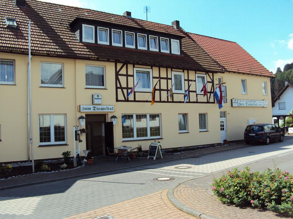 Gasthof Zum Diemeltal Marsberg Exterior photo